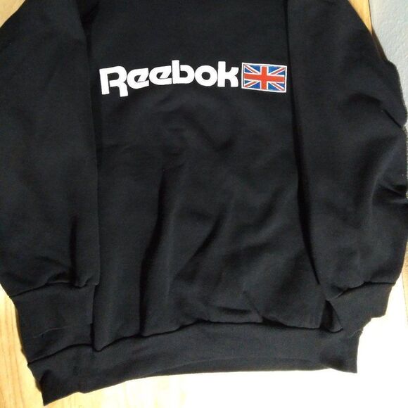 Vintage Reebok Spell Out Logo Crewneck Sweatshirt - Picture 2 of 8